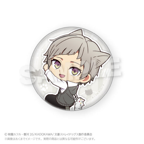『文豪ストレイドッグス』トレーディング缶バッジ ひっつきにゃんVer.【BOX】