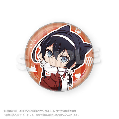 『文豪ストレイドッグス』トレーディング缶バッジ ひっつきにゃんVer.【BOX】