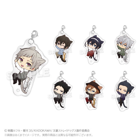 『文豪ストレイドッグス』トレーディングつながるチャーム ひっつきにゃんVer.【BOX】