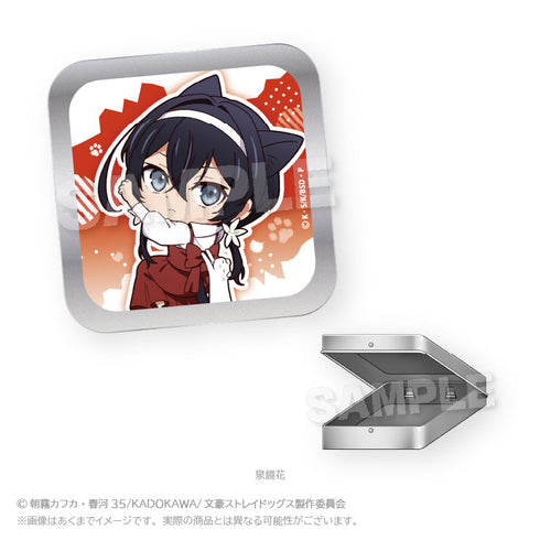 『文豪ストレイドッグス』ミニ缶ケース ひっつきにゃんVer. 泉鏡花