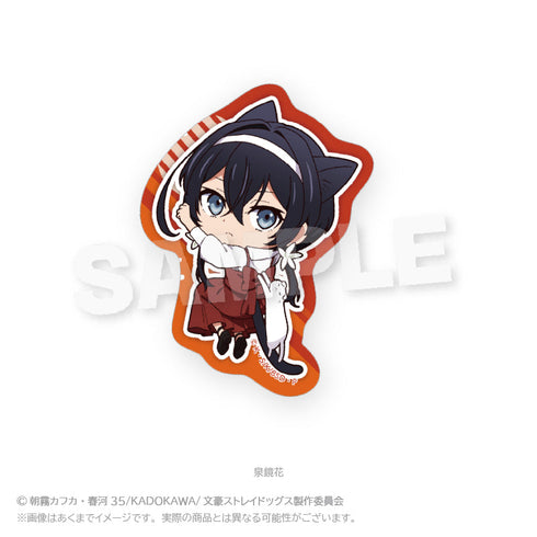 『文豪ストレイドッグス』ダイカットステッカー ひっつきにゃんVer. 泉鏡花
