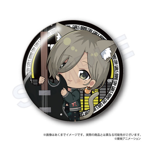 『ガールズバンドクライ』トレーディングミニキャラ缶バッジ ネコミミVer.【BOX】