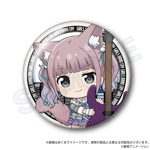 『ガールズバンドクライ』トレーディングミニキャラ缶バッジ ネコミミVer.【BOX】
