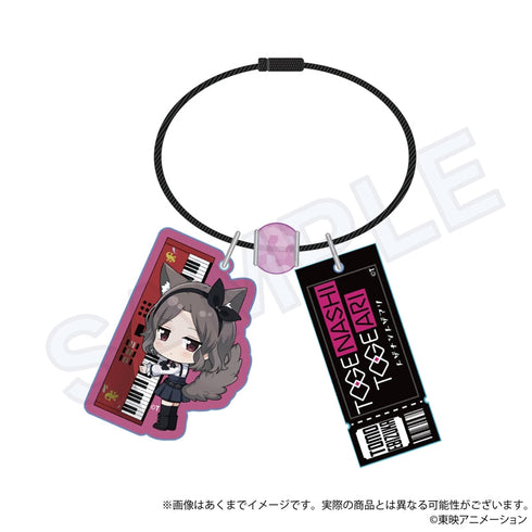 『ガールズバンドクライ』ワイヤーキーホルダー ネコミミVer. 海老塚智