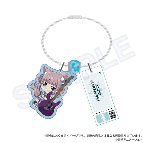 『ガールズバンドクライ』ワイヤーキーホルダー ネコミミVer. ヒナ