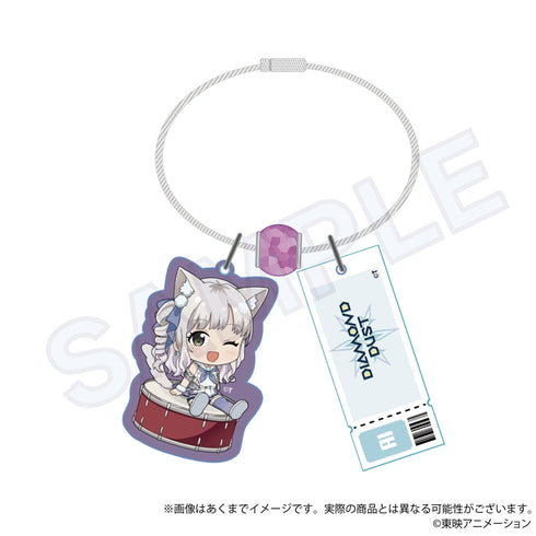 『ガールズバンドクライ』ワイヤーキーホルダー ネコミミVer. アイ