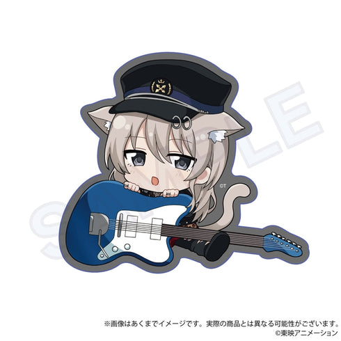 『ガールズバンドクライ』ダイカットステッカー ネコミミVer. 河原木桃香