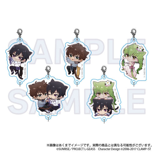 『コードギアス 反逆のルルーシュ』トレーディングつながるチャーム ひっつきにゃんVer.【BOX】