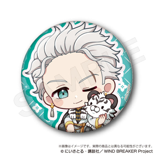 『WIND BREAKER』トレーディングミニキャラ缶バッジ 五獣Ver.【BOX】