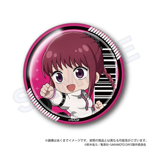 『SAKAMOTO DAYS』トレーディングミニキャラ缶バッジ ダウナーコーデVer.【BOX】【202504再販】