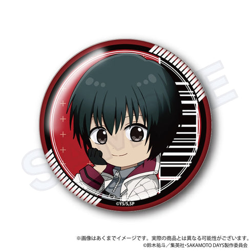 『SAKAMOTO DAYS』トレーディングミニキャラ缶バッジ ダウナーコーデVer.【BOX】【202504再販】