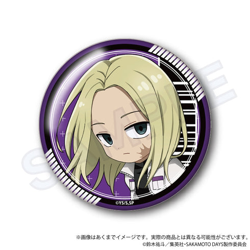『SAKAMOTO DAYS』トレーディングミニキャラ缶バッジ ダウナーコーデVer.【BOX】【202504再販】