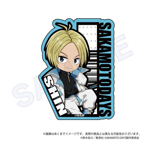 『SAKAMOTO DAYS』ミニキャラステッカー ダウナーコーデVer. 朝倉シン【202504再販】