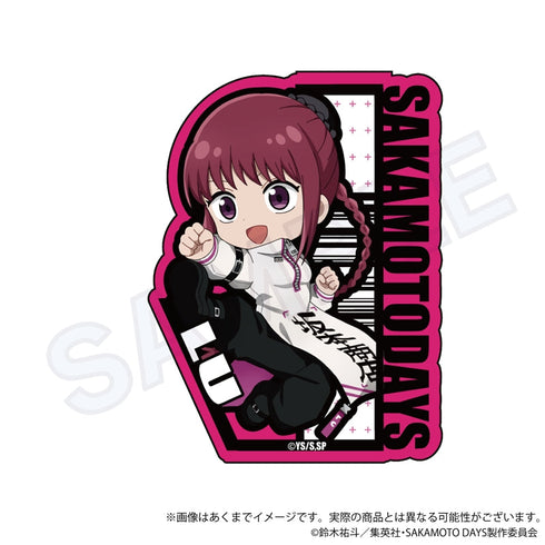 『SAKAMOTO DAYS』ミニキャラステッカー ダウナーコーデVer. 陸少糖【202504再販】