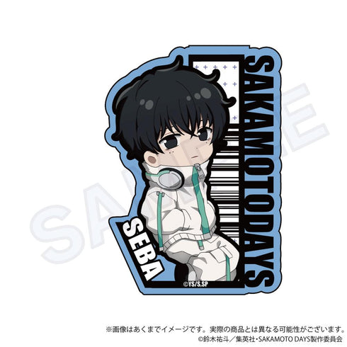 『SAKAMOTO DAYS』ミニキャラステッカー ダウナーコーデVer. 勢羽【202504再販】