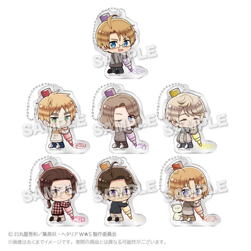 『ヘタリア World☆Stars』トレーディングアクリルキーホルダー おえかきっちょVer. Vol.2【BOX】