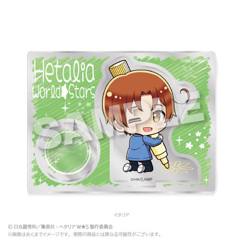 『ヘタリア World☆Stars』ミニキャラスタンド おえかきっちょVer. イタリア