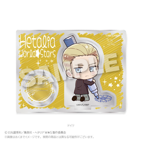 『ヘタリア World☆Stars』ミニキャラスタンド おえかきっちょVer. ドイツ