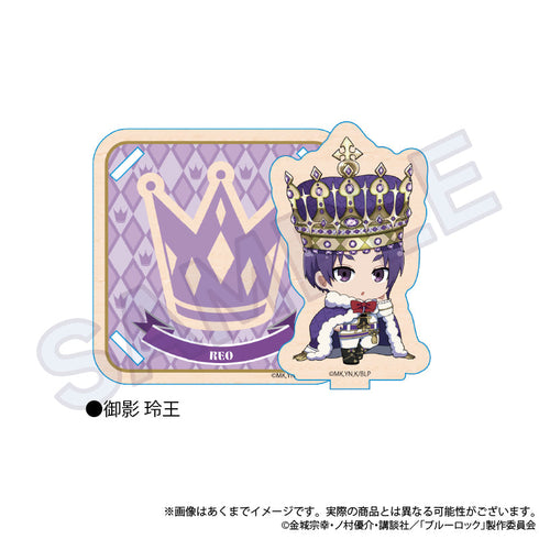 『ブルーロック』木製スタンドコースター ColorKing Ver. 御影玲王
