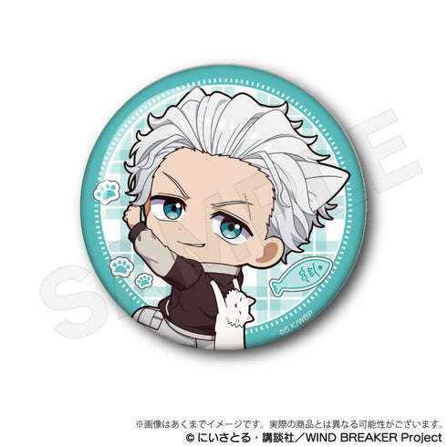 『WIND BREAKER』トレーディング缶バッジ ひっつきにゃんVer.【BOX】
