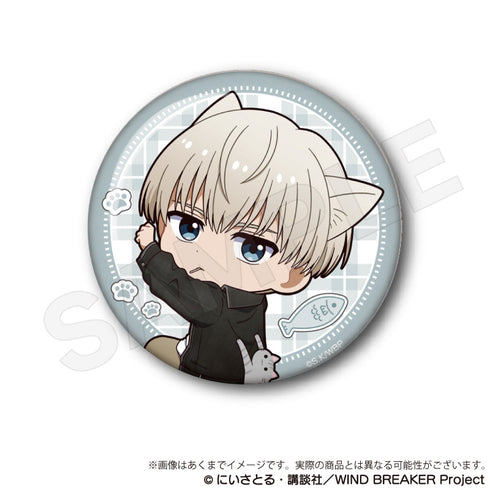 『WIND BREAKER』トレーディング缶バッジ ひっつきにゃんVer.【BOX】