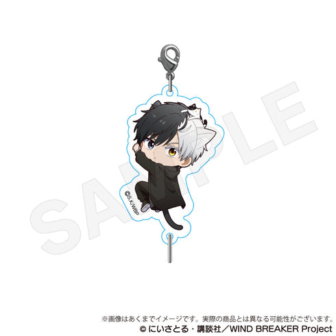 『WIND BREAKER』トレーディングつながるチャーム ひっつきにゃんVer.【BOX】