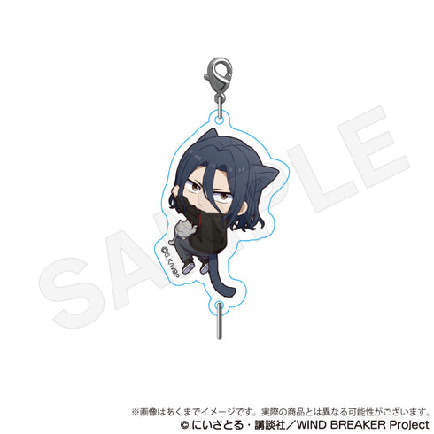 『WIND BREAKER』トレーディングつながるチャーム ひっつきにゃんVer.【BOX】