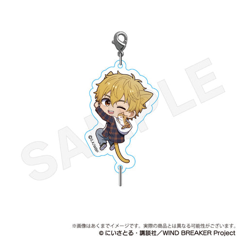 『WIND BREAKER』トレーディングつながるチャーム ひっつきにゃんVer.【BOX】