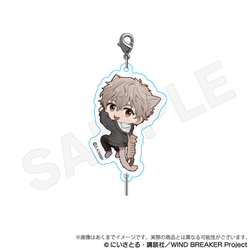 『WIND BREAKER』トレーディングつながるチャーム ひっつきにゃんVer.【BOX】