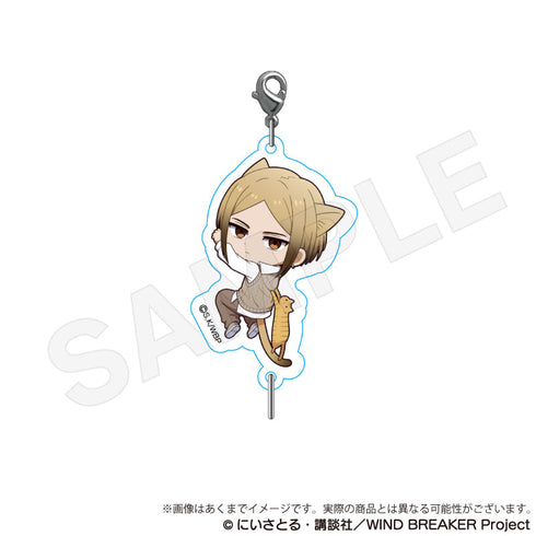 『WIND BREAKER』トレーディングつながるチャーム ひっつきにゃんVer.【BOX】