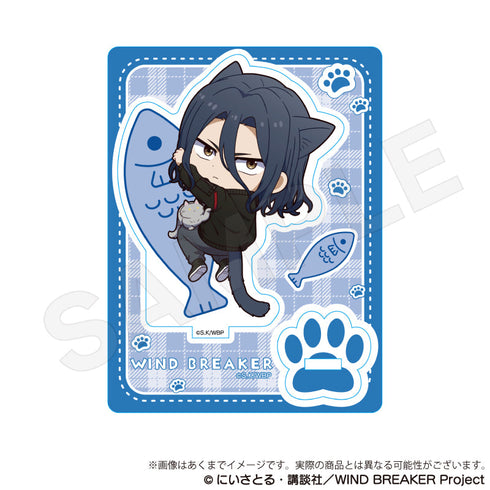 『WIND BREAKER』ミニキャラスタンド ひっつきにゃんVer. 杉下京太郎