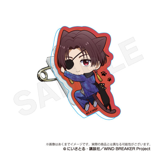 『WIND BREAKER』アクリルクリップ ひっつきにゃんVer. 蘇枋隼飛