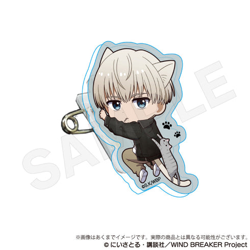 『WIND BREAKER』アクリルクリップ ひっつきにゃんVer. 梶蓮