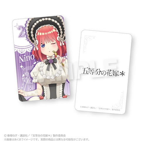 『五等分の花嫁*』トレーディングホログラムカード スイーツロリータVer.【BOX】