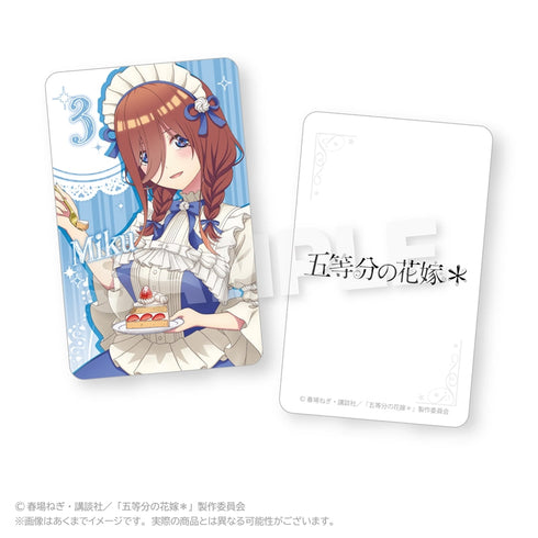 『五等分の花嫁*』トレーディングホログラムカード スイーツロリータVer.【BOX】