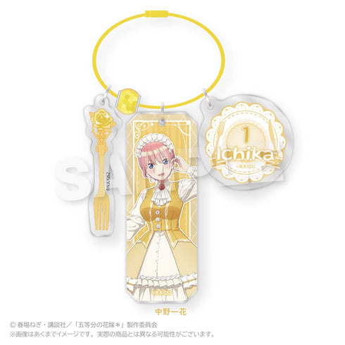 『五等分の花嫁*』ワイヤキーホルダー スイーツロリータVer. 中野一花