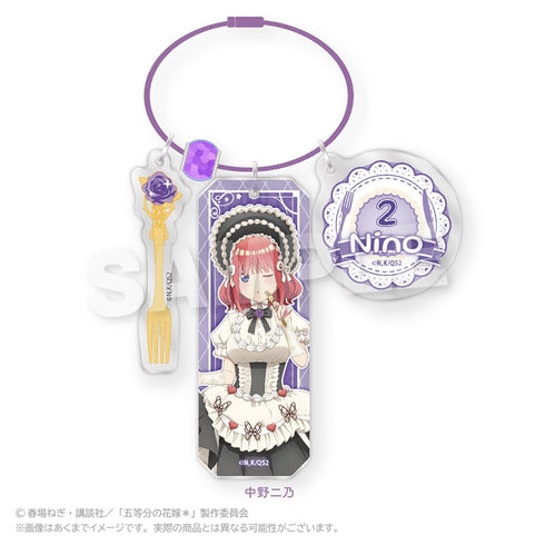 『五等分の花嫁*』ワイヤキーホルダー スイーツロリータVer. 中野二乃
