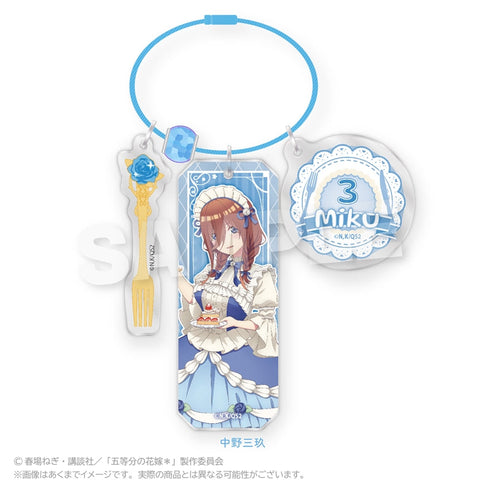 『五等分の花嫁*』ワイヤキーホルダー スイーツロリータVer. 中野三玖