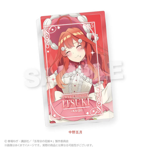 『五等分の花嫁*』アクリルブロック スイーツロリータVer. 中野五月