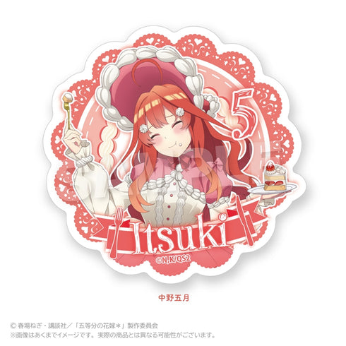 『五等分の花嫁*』ダイカットステッカー スイーツロリータVer. 中野五月