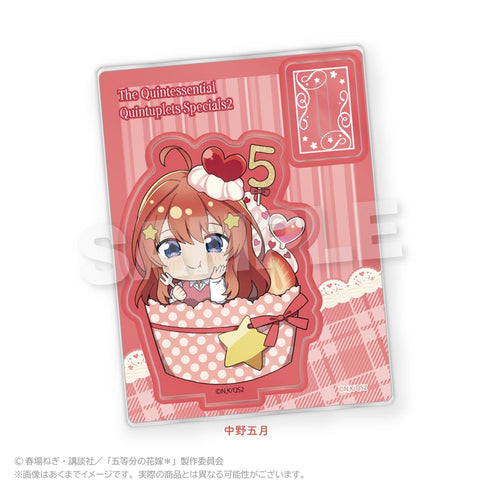 『五等分の花嫁*』ミニキャラスタンド かっぷいん!Ver. 中野五月