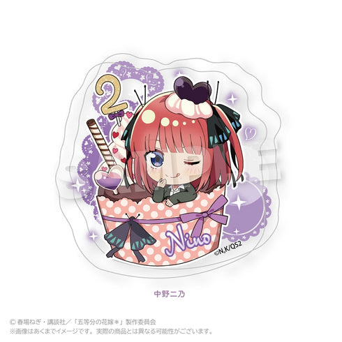 『五等分の花嫁*』アクリルブロック かっぷいん!Ver. 中野二乃