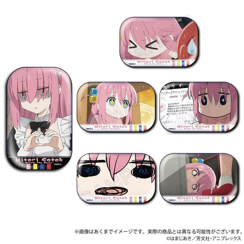 『ぼっちざろっく』ぼっち・ざ・ろっく! コレクションスクエア缶バッジ 後藤ひとり【BOX】