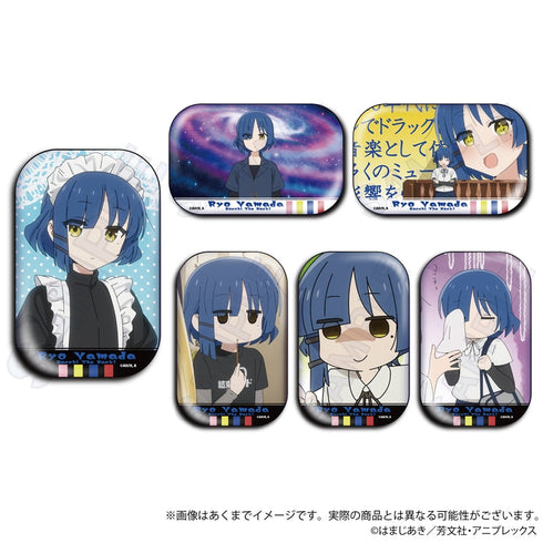 『ぼっちざろっく』ぼっち・ざ・ろっく! コレクションスクエア缶バッジ 山田リョウ【BOX】