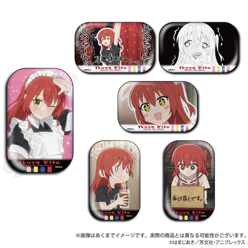 『ぼっちざろっく』ぼっち・ざ・ろっく! コレクションスクエア缶バッジ 喜多郁代【BOX】