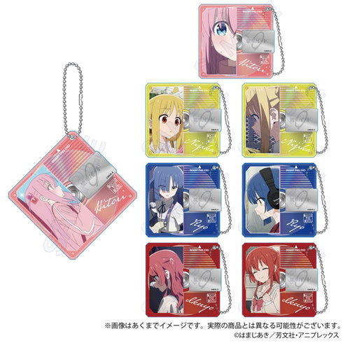 『ぼっちざろっく』ぼっち・ざ・ろっく! トレーディングディスク風アクリルキーホルダー【BOX】