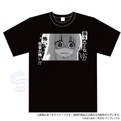 『ぼっちざろっく』ぼっち・ざ・ろっく! 社会が怖いTシャツ L