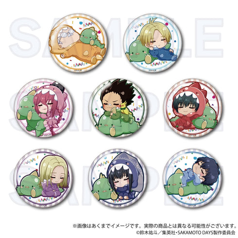 『SAKAMOTO DAYS』トレーディング缶バッジ ぎゃおコレVer.【BOX】