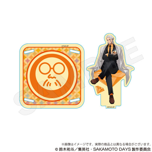 『SAKAMOTO DAYS』木製スタンドコースター 宝石Ver. 坂本太郎B