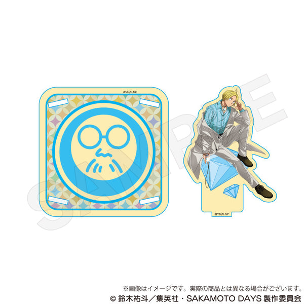 『SAKAMOTO DAYS』木製スタンドコースター 宝石Ver. 朝倉シン